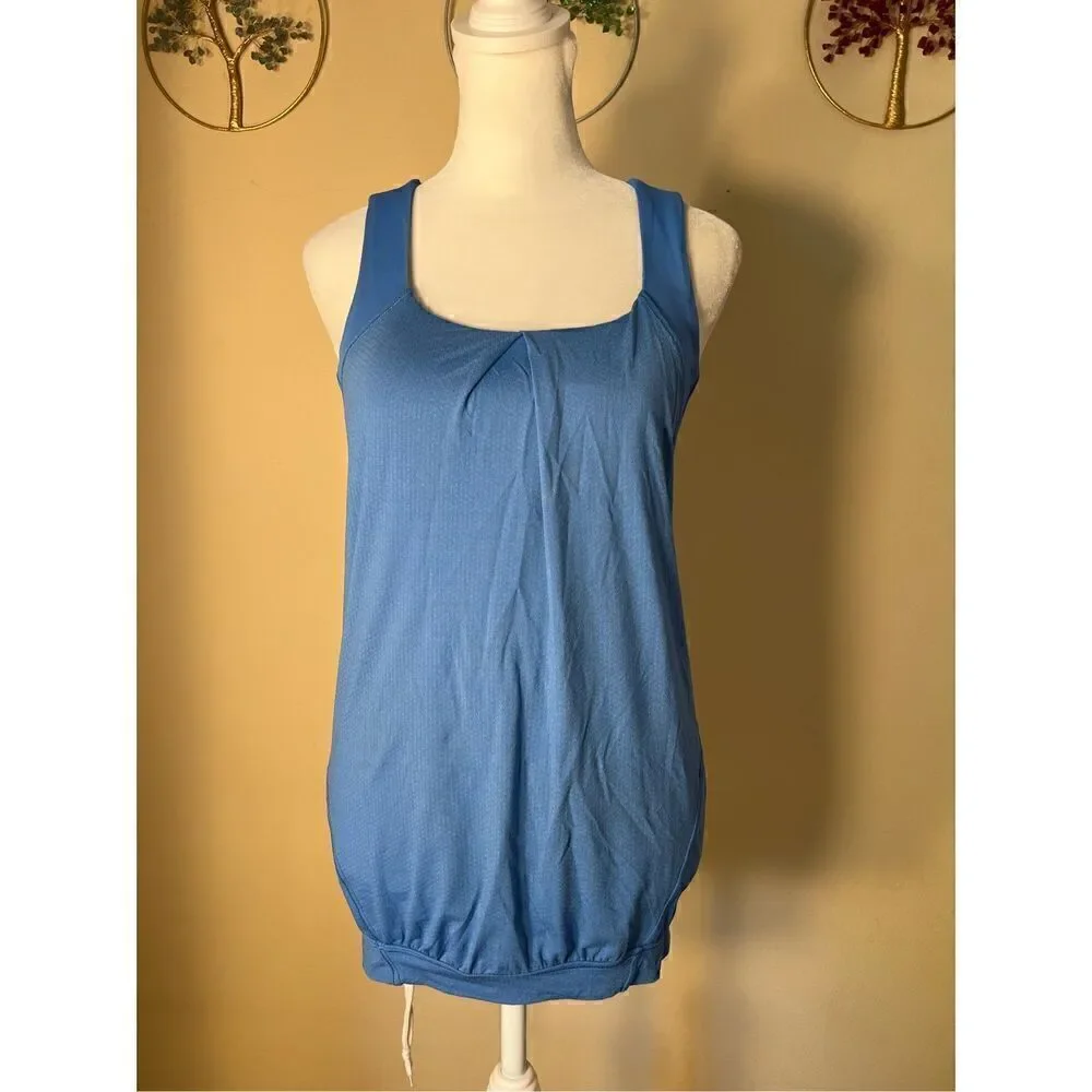 Lululemon Nouveau Limits Tank in Porcelain Blue Size 4